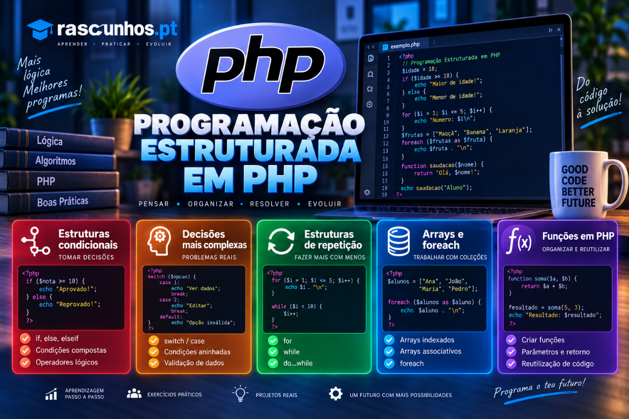 03 - Programação Estruturada em PHP